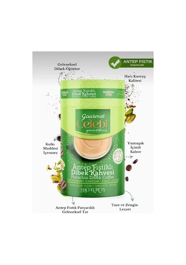 Antep Fıstıklı Dibek Kahvesi 250 Gr. Geleneksel
