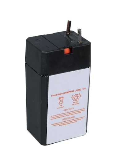 Ayt Yokohama Yh-40.3 4 Volt - 0.3 Amper Akü 25.5x19.5x48 Mm Yeni Tarihli Taze Akü