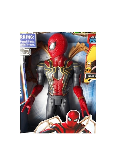 Spıderman Oyuncak Ahtapot Kollu 29cm Örümcek Adam Sesli Işıklı