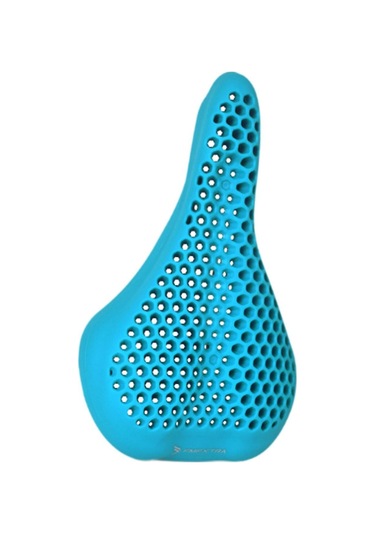 Suntek Erkekler Kadınlar Için Tam Silikon Bisiklet Koltuk Mavi Bisiklet Koltuk Kılıfı Mavi