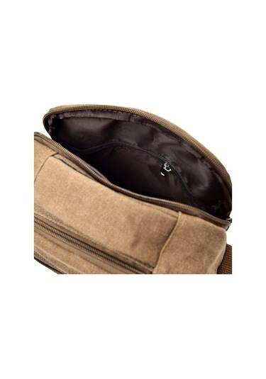 Çok Amaçlı Kanvas Omuz Postacı Çantası Mh7007 Haki