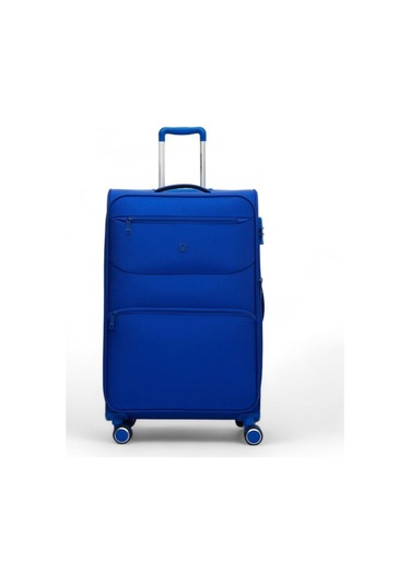 Benetton 60 Cm Sax Mavi Unisex Orta Boy Valiz 14bnt2400-02 Saks Mavi