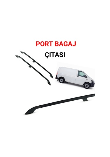 T5 Kısa Şase Siyah Portbagaj Tavan Çitası 2007 2008 2009