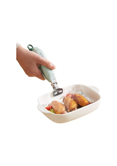 Shineyee Mutfak İçin 304 Paslanmaz Çelik Anti Kayma Anti Isı Kase Ve Tabak Tutucu, Evcil Pişirme Aleti Mürdüm Yeşili Diğer