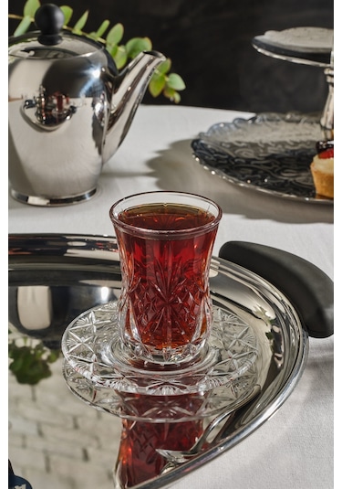Rcr Melodia 12'li Çay Bardağı Takımı 140 Ml Şeffaf