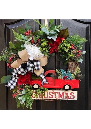 Novahub Yüksek Kaliteli Noel Kapı Süsleri, Pencere Aksesuarları, Sahne İçin Dekorasyon Ürünü