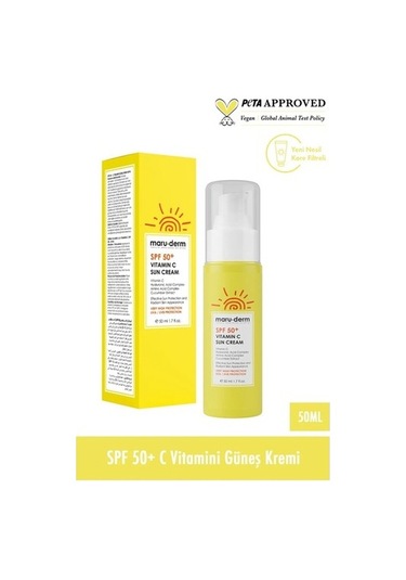 Maruderm Spf 50+ C Vitamini Güneş Kremi 50 Ml W