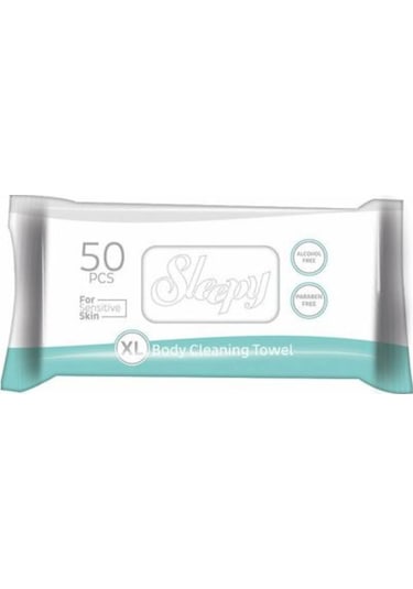 3'lü Vücut Temizleme 50 Adet