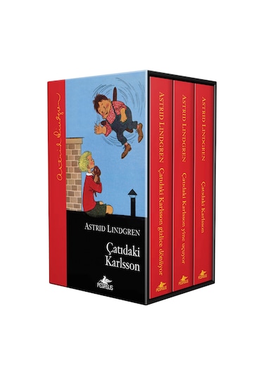 Çatıdaki Karlsson Serisi Kutulu Özel Set - 3 Kitap Ciltli / ...