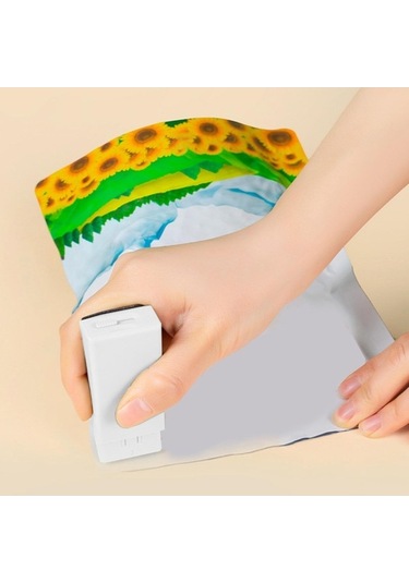 Createtech Vakum Tazelik Suntek Mühürleyen Isı Için Beyaz Aperatifler Wu Beyaz