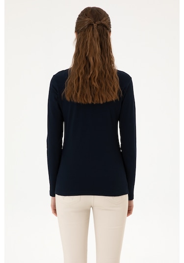 U.s. Polo Assn. Kadın Lacivert Sweatshirt 50313593-vr033 Lacivert