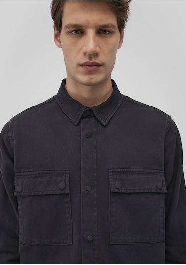 Mavi - Logan Siyah Utility Jean Gömlek 0210774-85822 Siyah