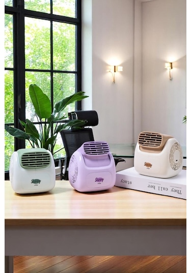 Fressi Jaf28 Taşınabilir Masaüstü Yeşil Usb Fan