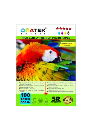 Canon Pixma G2570 Evertday Premium Parlak 13 x 18 CM Fotoğraf Kağıdı 300 G 100 Adet