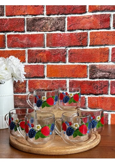 Osz 300ml Bardak 6'lı Cam Bardak 215131906 Beyaz