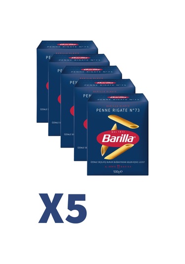 Barilla Penne Rigate 5 x 500 G