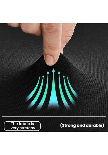 Sones Otel Düğün Dekorasyonu İçin Kokteyl Bar Masa Örtüsü Streç Polyester Ziyafet Yuvarlak Masa Örtüsü, Boyut: 70x110cm Beyaz Beyaz