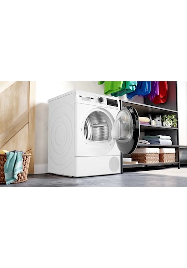 Bosch WQG244C1TR 9 KG Isı Pompalı Kurutma Makinesi