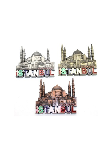 İstanbul Temalı Metal Magnet Alk3342