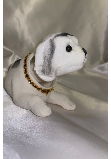 Golden Retriever Kafa Sallayan Köpek Başını Sallayan Köpek Sallanan Köpek Beyaz