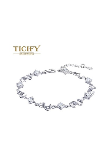 Beyaz Kırmızı Fasulye Ametist Bileklikler Modaya Uygun Ve Basittir Beyaz