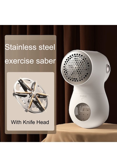 Sones Joyroom Jr-cy517 Usb Giysi Tüylenme Düzeltici Ev Tipi Saç Temizleme Makinesi, Stil: Bıçak Başlı Beyaz