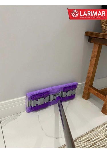 Larimar Yer Mopu Mor + Yedek Bez