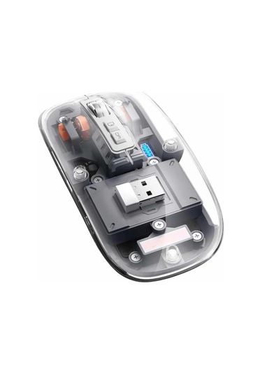 Kablosuz Mouse Şarjlı Bluetooth Wireless Çift Modlu Sessiz 55515886