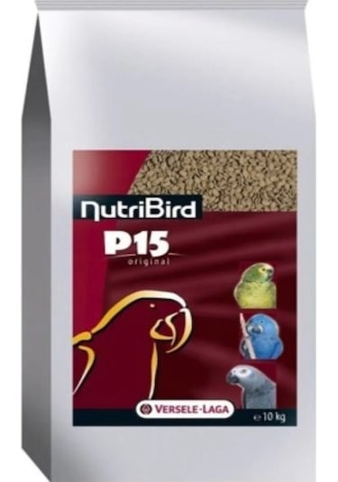 Versele Laga Nutribird P15 Original Pelet Papağan Yemi 1 KG Açık