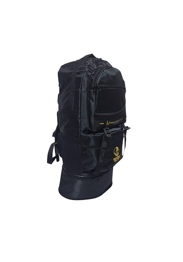 Wander Trend Bag Körüklü Siyah Dağcı Sırt Çantası Siyah