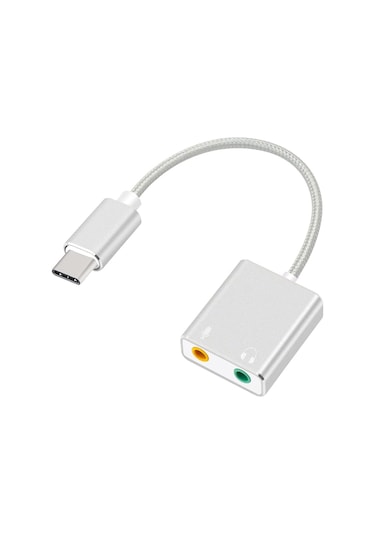 Microcase Type-C 7.1 Kanal USB Ses Kartı - AL2589