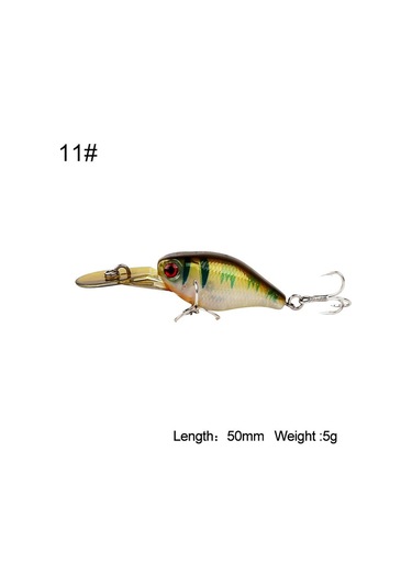 Krallık Balıkçılık Sert Mini Minnow Crankbaits Küçük Cranks Yemler Batan Cazibesi 5 Cm 5g Vmc 3516 İle Wobblers Lures