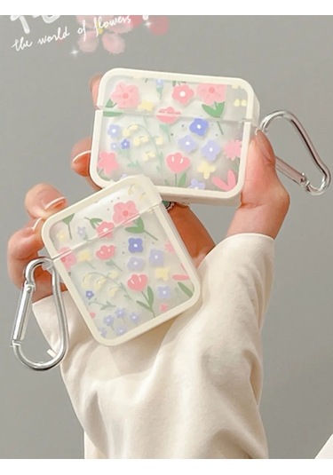 Cronax Airpods Uyumlu 2 İçin Silikon Kılıf Karabinalı 260867640 Pembe