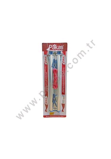 Pakas Pks-02 Balkon Çamaşır Kurutma Askısı Kare Profil Gri
