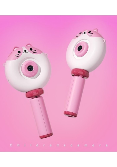 Torima S8 Taşınabilir 1080p Dijital Video Kayıt Fotoğraf Çocuk Kamerası 2.0 Inç Ips Ekran Pembe