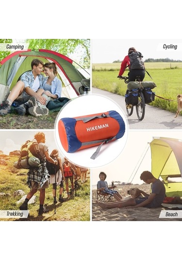 Pazly Yüksek Kalite 210t Polyester, Suya Ve Yırtılmaya Dayanıklı Kamp Çantası Mavi Mavi