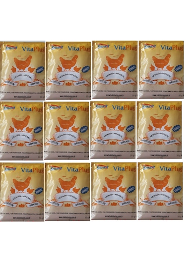 Smart Vita Plus Vitamin + Mineral + Aminoasit ve Prebiyotik 50 G