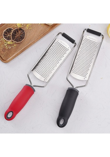 Cbtx Peynir Rende Paslanmaz Çelik Bıçak Peynir Dilimleyici Limon Rende Çikolata Kazıma Planya Koruyucu Kapaklı Siyah