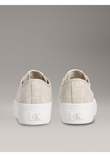 Calvin Klein Jeans Kadın Sneaker Yw0yw019650ga Bej