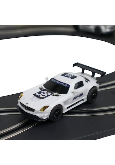 Junior Drive 2 Mercedes Arabalı Yarış Pisti Seti Çok Renkli