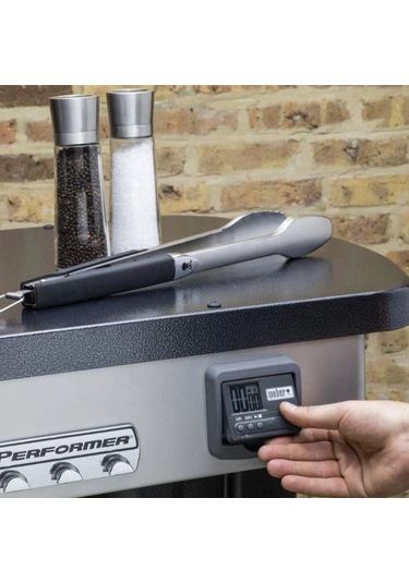 Weber Performer Deluxe Gbs 57 Cm Kömürlü Mangal Barbekü Termometreli Tekerlekli