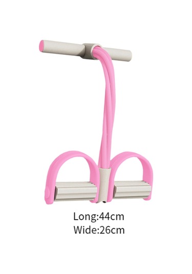 Suntek Elastik Pedal Çektirme Direnç Bandı Çekme Pembe-gri Gri - Pembe