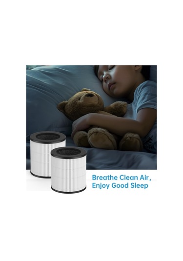 Xiaaokeji Mooka Ve Vewıor Hava Temizleyici İçin 2 Paket B-d02l Yedek Filtre