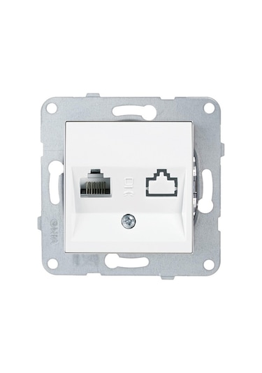 Viko Karre Meridian RJ45 Cat 6 Çerçevesiz Data Priz