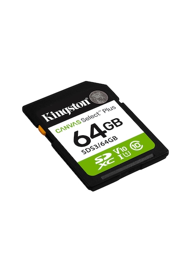 Kıngston 64gb Sdxc Kart Canvas Select Plus Sds3/64gb