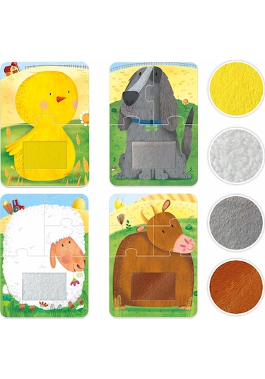 Headu 4 Tactile Puzzle Farm