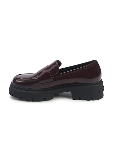 Nine West Fernando 5pr Bordo Kadın Loafer Bordo