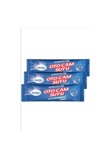Silikonlu Oto Cam Temizleyici 3 Adet 12 Lt