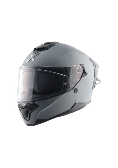 Axor Brutale Dual Spoiler Motosiklet Kaskı Nardo Gri