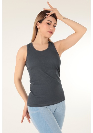 Gigotto Kadın Seamless Fitilli Atlet 001